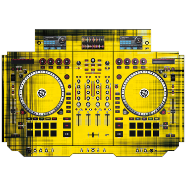 dj-skins Numark NS 7 III Skin BLACKNYELLOW